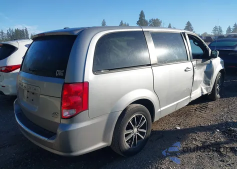 2018 Dodge Grand Caravan Gt z USA, uszkodzony, nr VIN 2C4RDGEG4JR195487